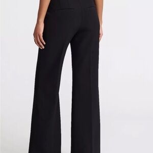 NWT Express Black Women's Flare Mid Rise Pants
